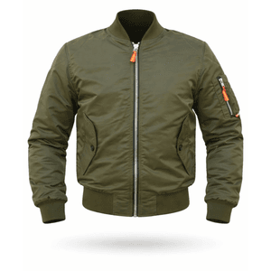 Hovedbilde WD Bomber jakke Olivengr&oslash;nn