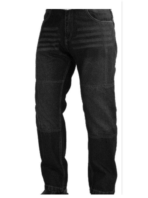 Hovedbilde WD 208 SORT MC BUKSE MED DUPONT® KEVLAR, CE.BESKYTTER