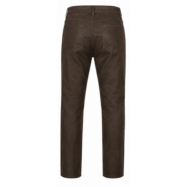 WD 414BR BRUN JEANS I NUBUCKSKINN STONE WASH
