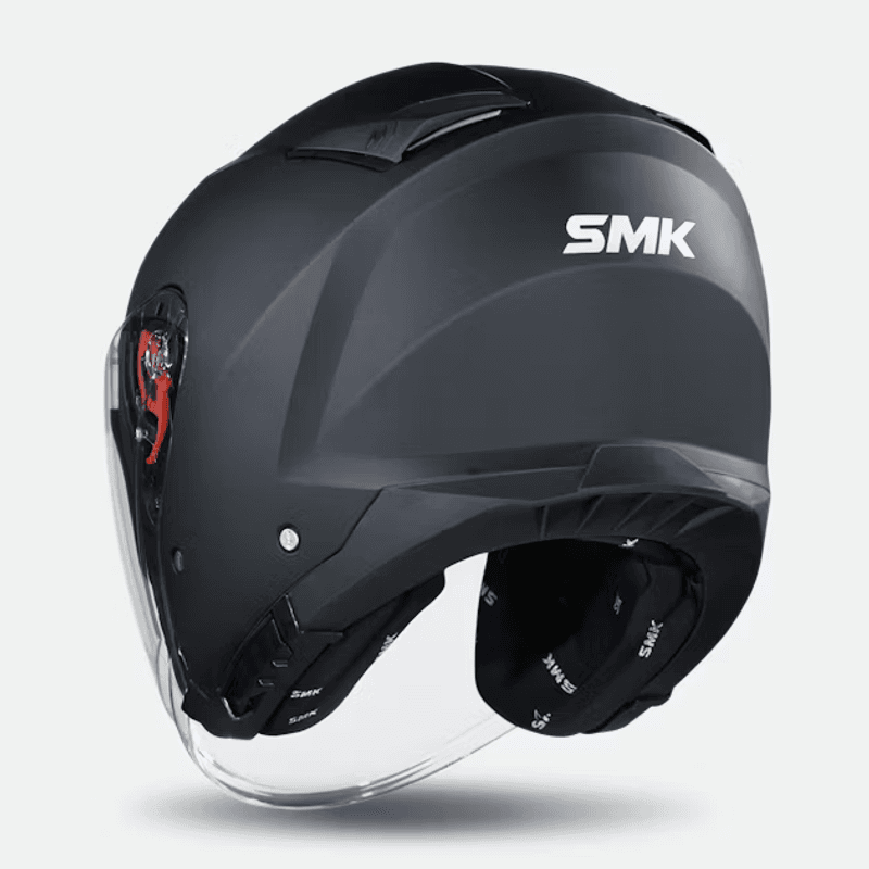 SMK GTJ MATT SORT (PILOTHJELM M/SOLVISIR)